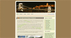 Desktop Screenshot of bridgesofbudapest.com